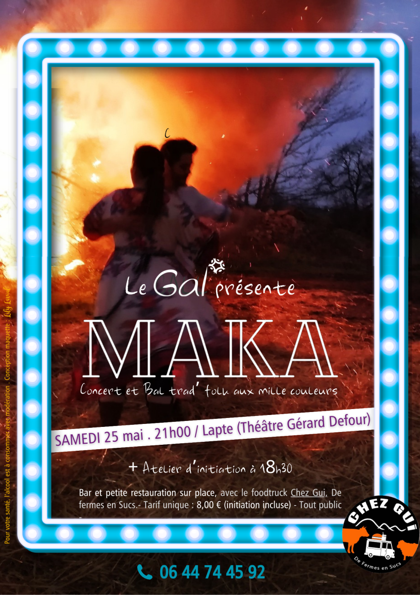 GAL DE LAPTE - Maka concert & Bal trad'